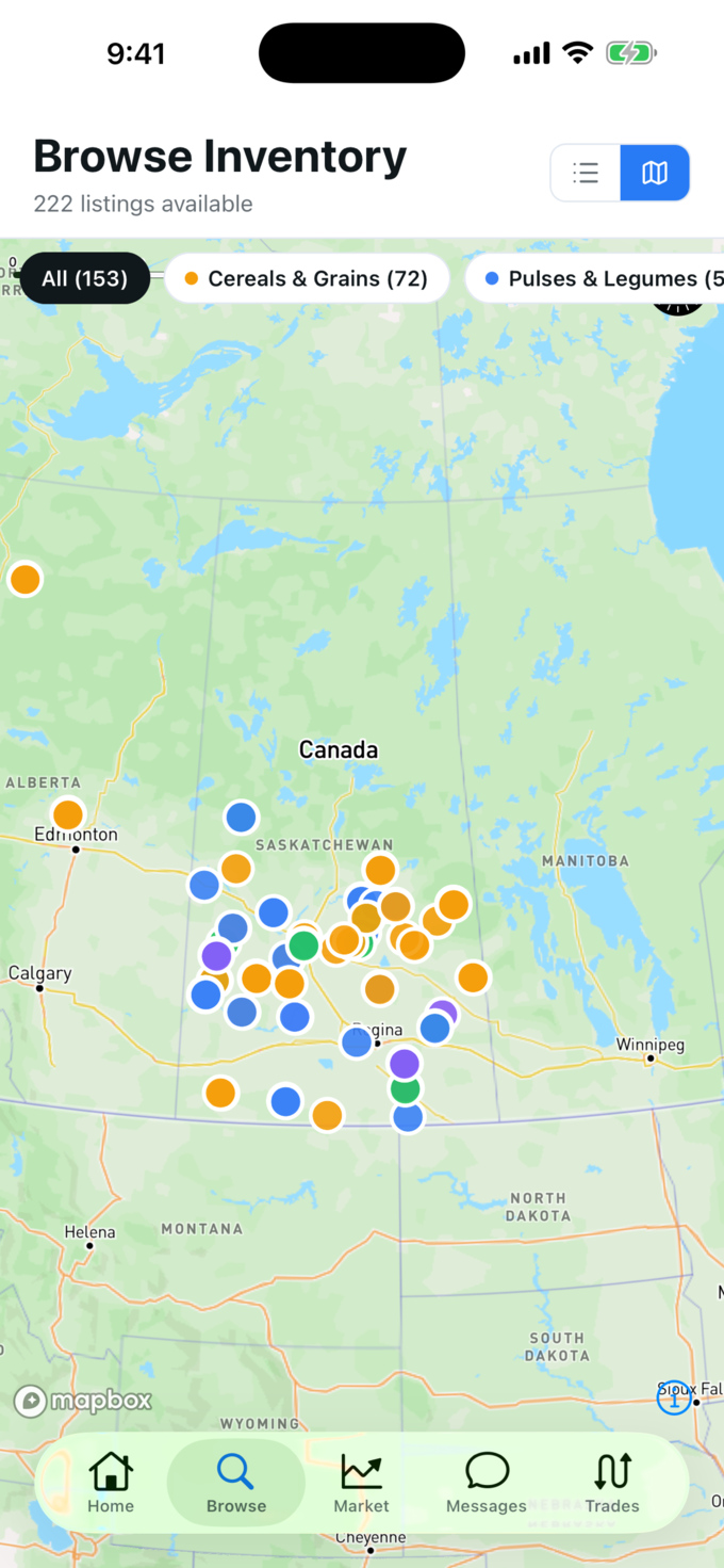 MGX Mobile App — right on the map.